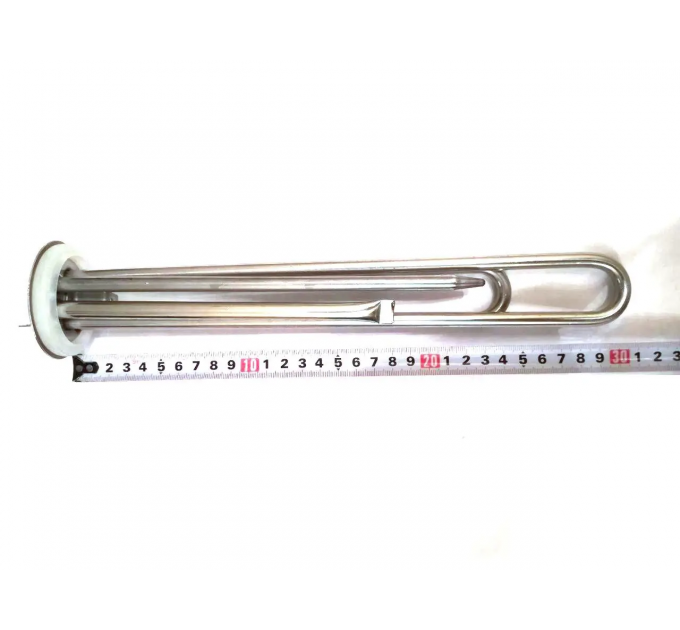 Тен на фланці прямий для водонагрівачів 63мм/2000W/Нержавіюча сталь