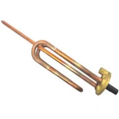 Тен на фланці гнутий для водонагрівачів 48мм/1500W Kawai