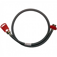 Шланг для води гайка-штуцер 100см SANTAN антикорозiя