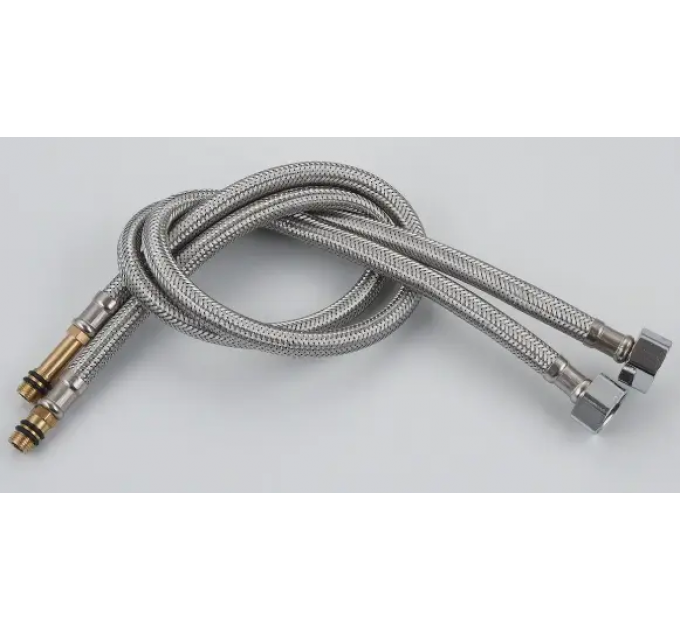 Шланг для змішувача AQUASTRONG SILICONE M10х1/2 120 см Set (AS22120-S)