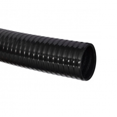 Шланг Спіральний гофрований AvciFlex Вакуумний морозостійкий 3 (75мм) 25м (чорний)
