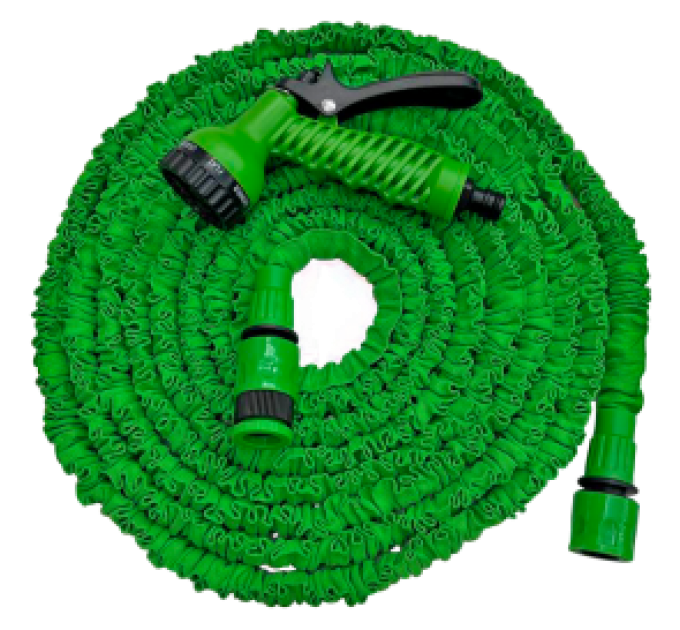 Шланг поливальний розтяжний MAGIC HOSE з пістолетом 15 м ( ft 50 )