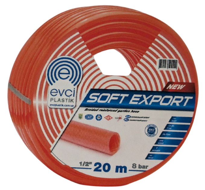 Шланг прозорий Export Soft 3/4×2.5мм L50