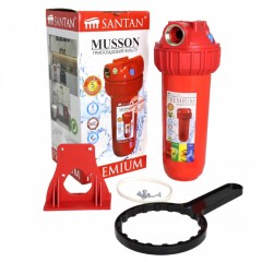 Фільтр Корпус+ кріплення і ключ ST Musson  3PS, 1/2 гаряча вода, РР, ПЭ