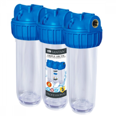 Корпус+ кріплення і ключ SANTAN Triple Arctic 3PS, 3/4, без картриджа